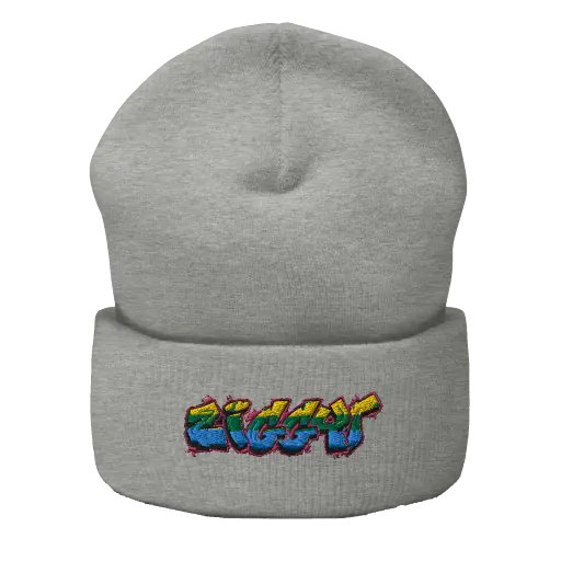 EMBROIDERED BEANIE